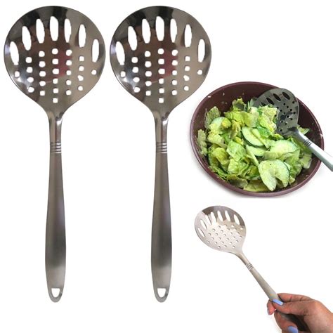 slotted serving spoon.